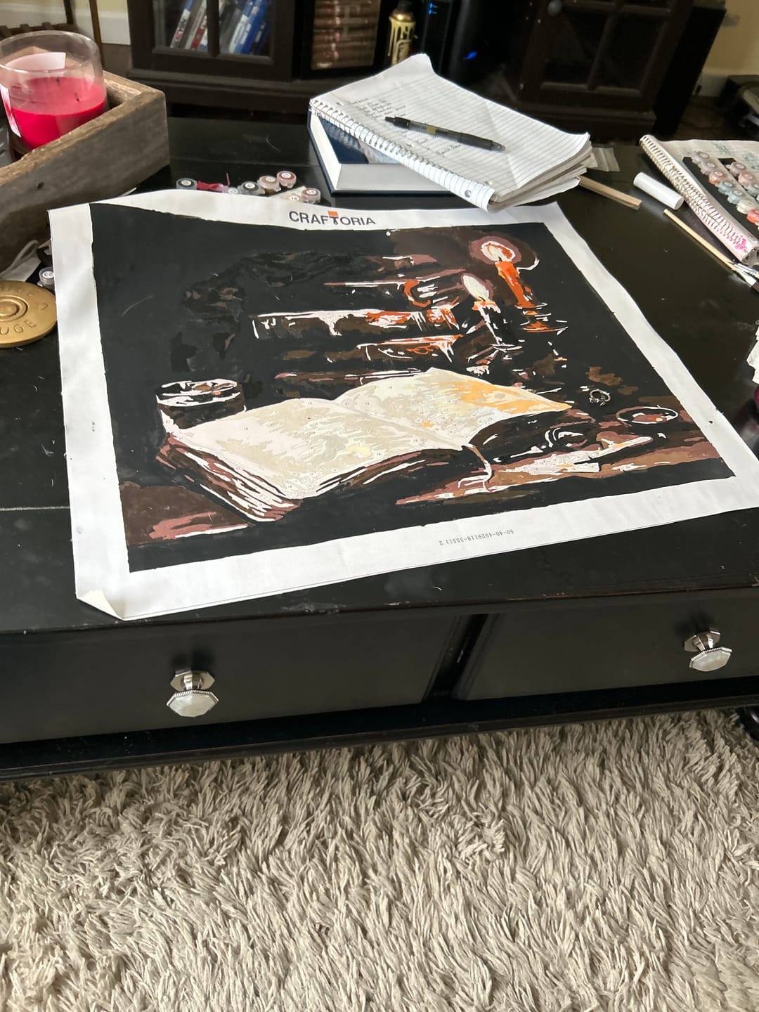 Customer photo review of Candle Lit Book