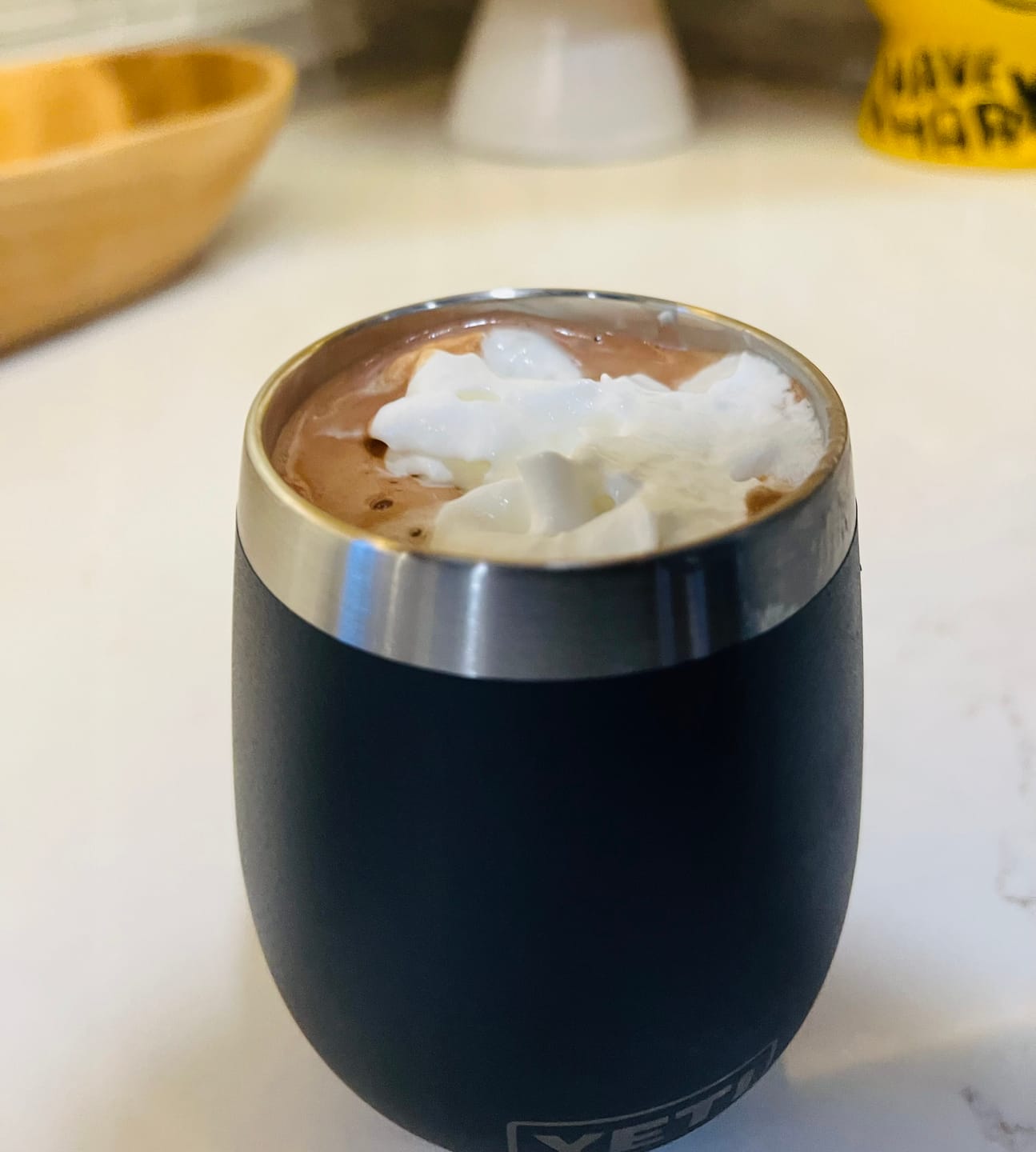 Customer photo review of Classic 70% Hot Chocolate Flakes