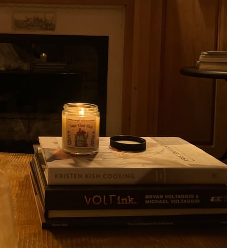 Customer photo review of "Sage That Shit" White Sage & Lavender - 5oz Soy Candle