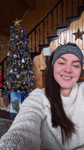 Customer photo review of CozyBand Wireless Headphones