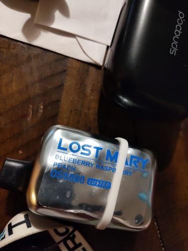 Brandy H. review of Blueberry Raspberry Peach - Lost Mary OS5000 - Luster Edition image 1 out of 1