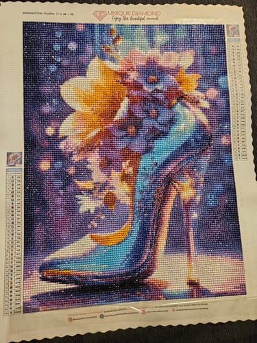 Customer photo review of 5D Diamond Painting AB Steine High Heels