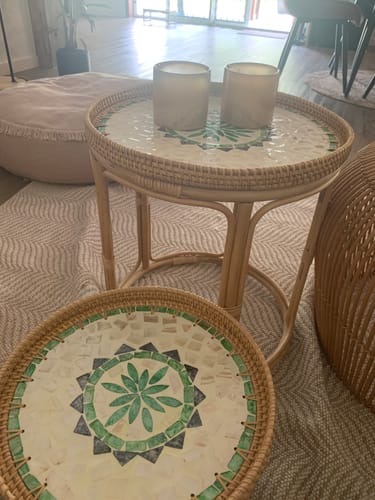 Customer photo review of Oasis Rattan Table Set