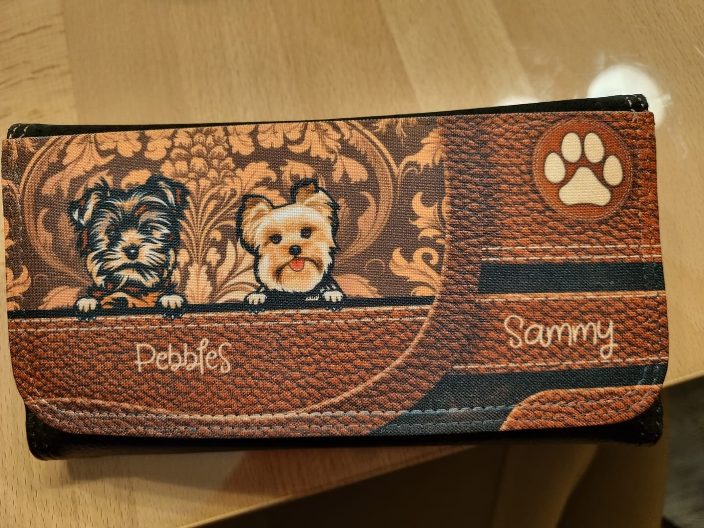 Customer photo review of Ledermuster - Individuelles Portemonnaie