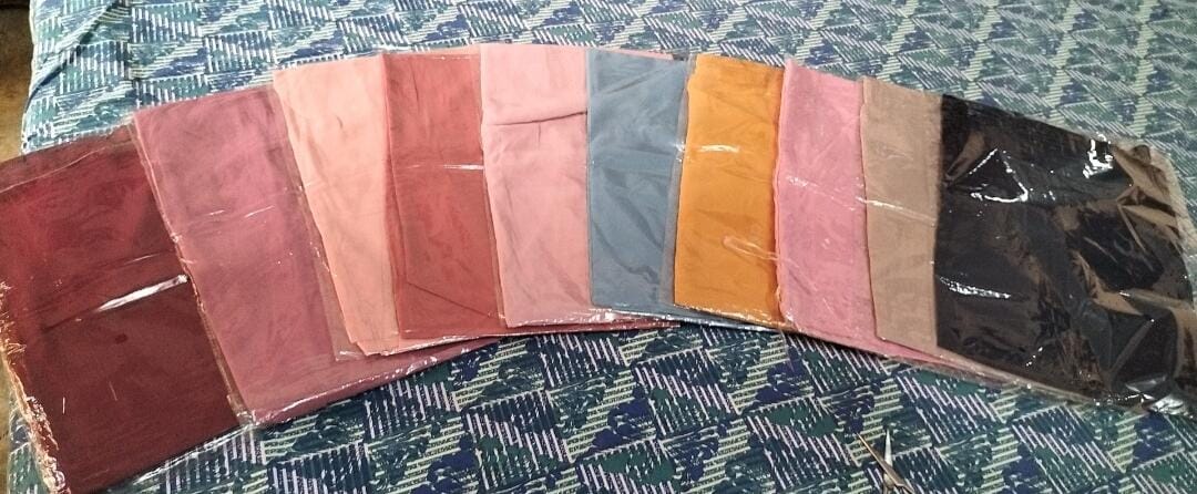 Customer photo review of Georgette Hijab Bundle Of 10