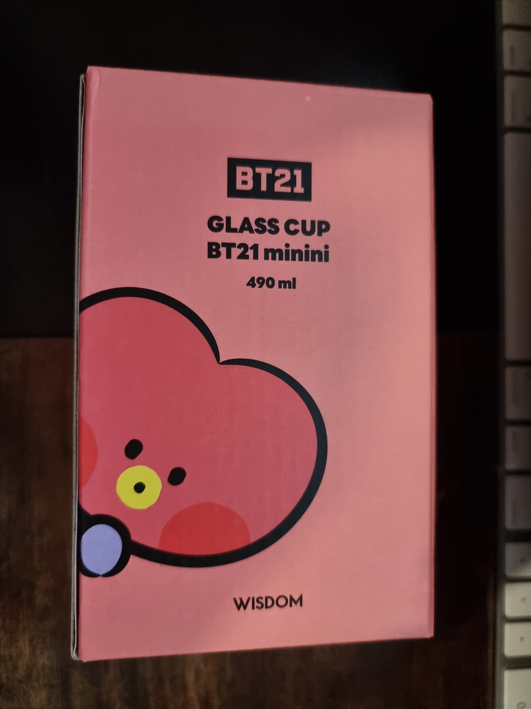 Customer photo review of BT21 MININI GLASS CUP