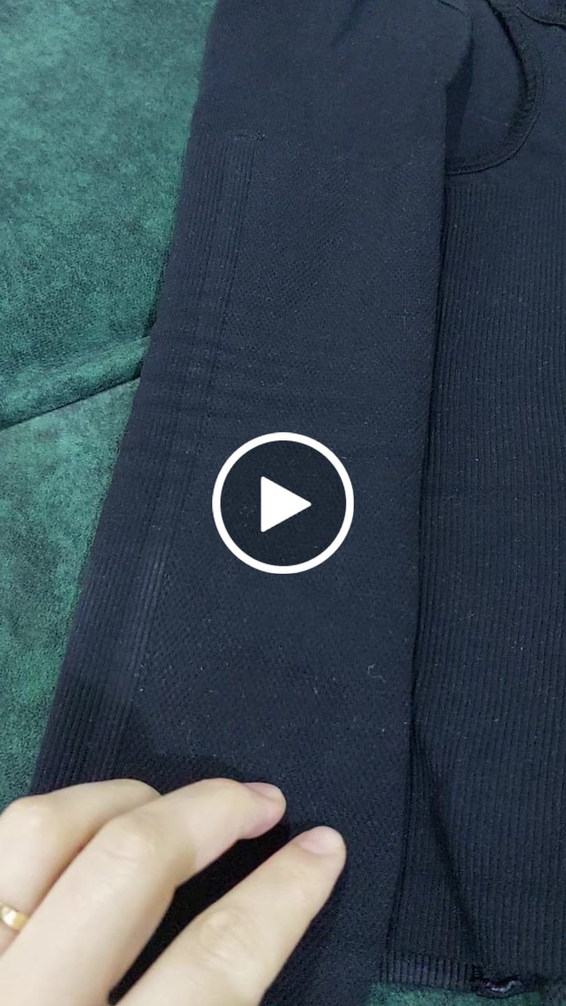 Customer video review of Microfiber Shoulder Straps Back Support Waist and Abdomen Control Corset