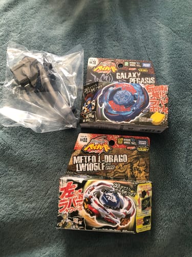 Customer photo review of Takara Tomy Galaxy Pegasus Beyblade BB-70 W105R2F - With Launcher