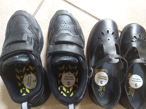 Customer photo review of Shoe Labels
