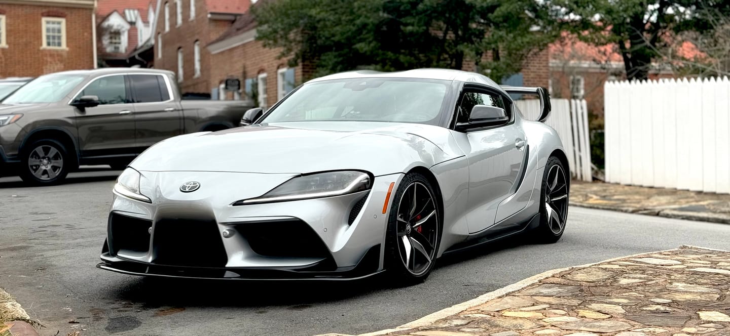 Customer photo review of 2020-Up Toyota Supra A90 Artisan Spirit Front Splitter Lip