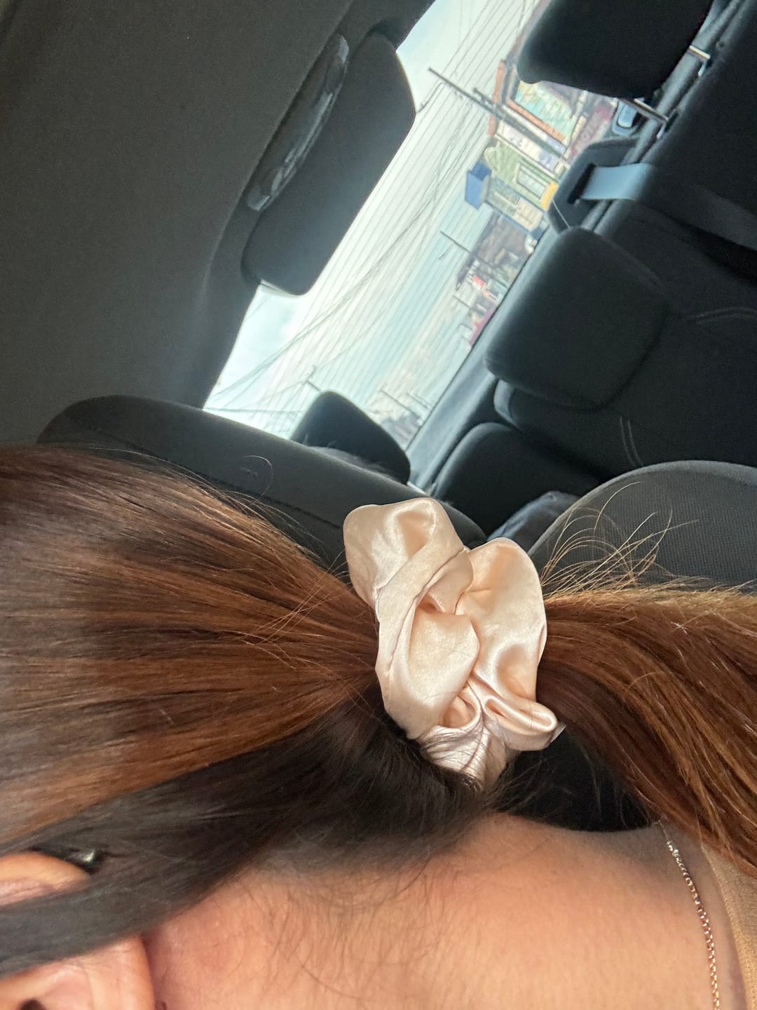 Customer photo review of Scrunchies petit - Satin