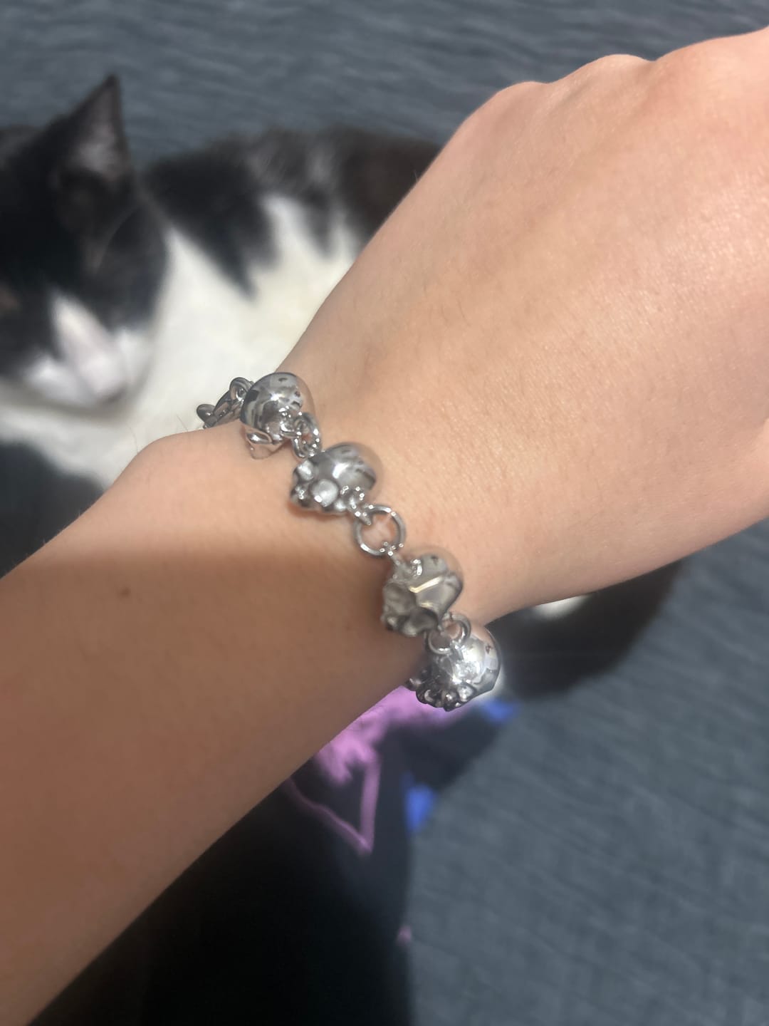 Customer photo review of 10 STAGES OF ADDICTION BRACELET