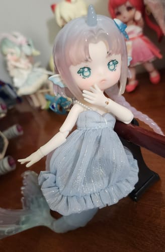 Customer photo review of Antu Tidal Secret Language Mermaid Series Action Figure BJD Blind Box