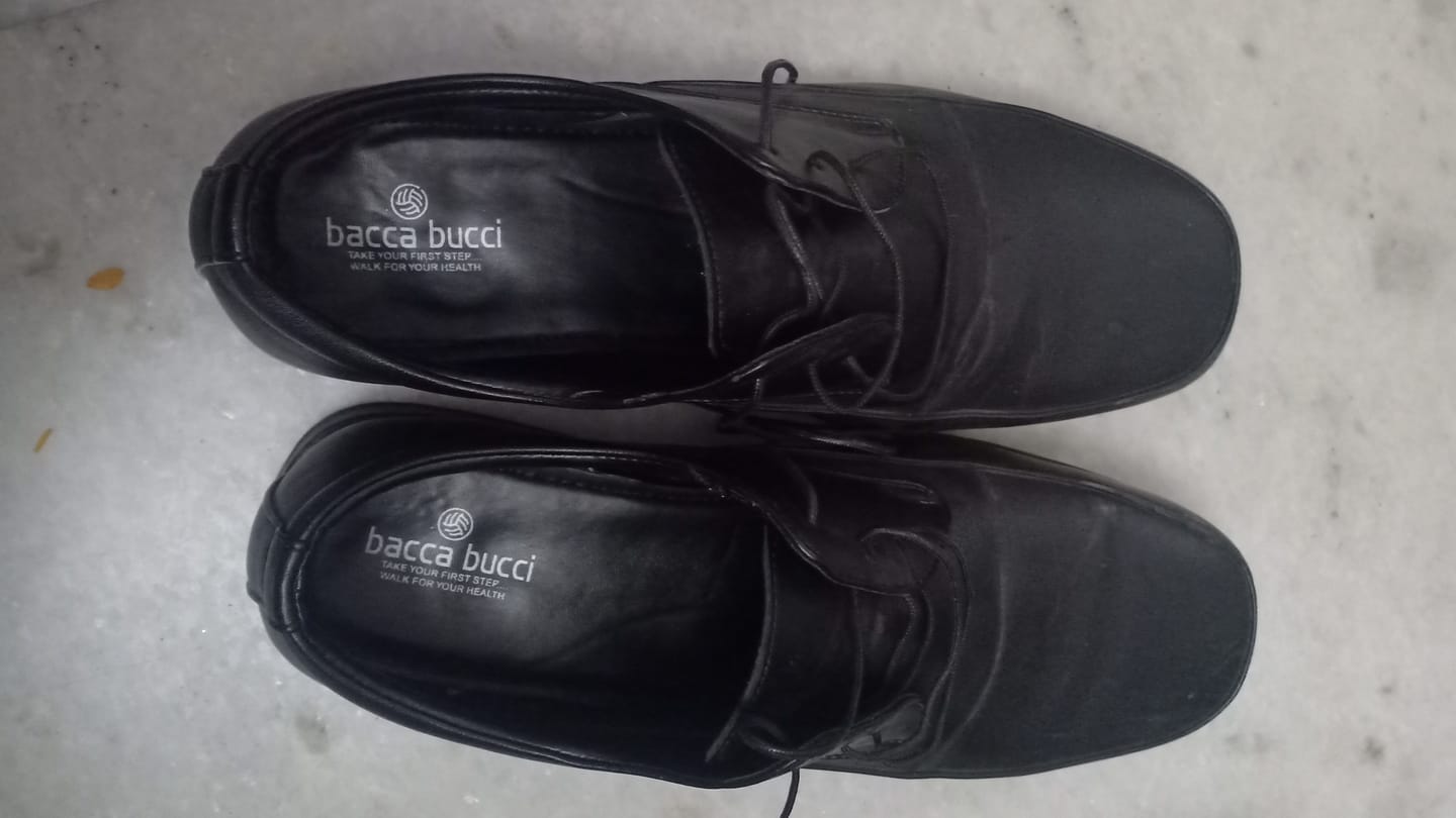 Customer photo review of Bacca Bucci Leather Office Lace-ups Formal Shoes | UK- 06 to 14