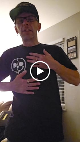 Customer video review of Immortal Tee