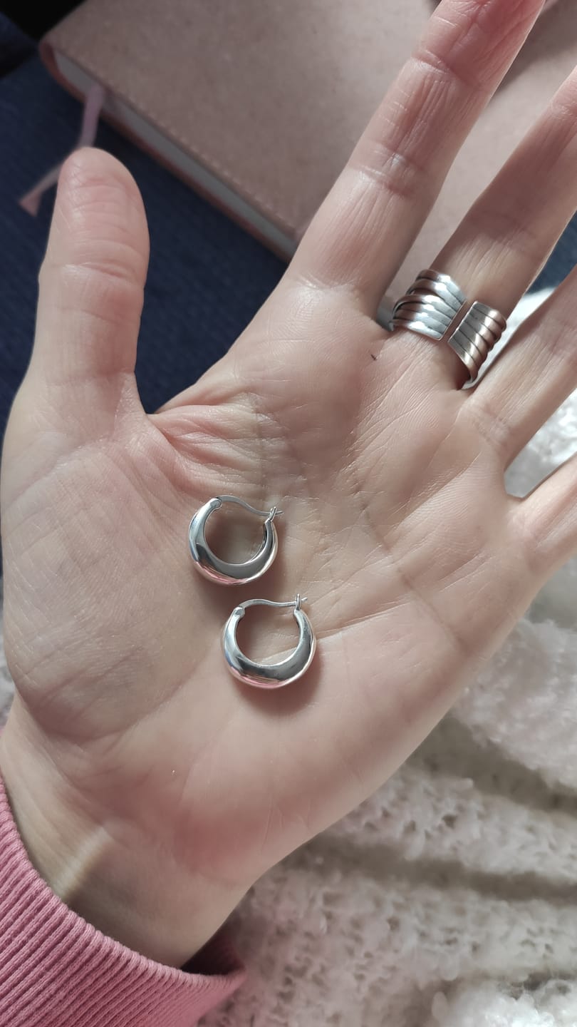 Customer photo review of Pendientes Medieval