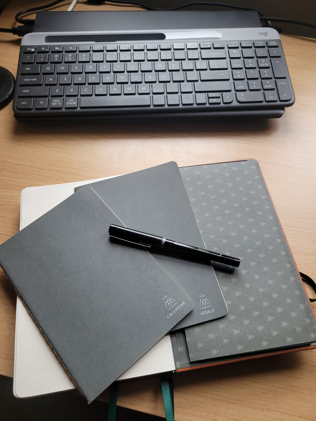 Customer photo review of Monk Manual Extension Pack - 12 Month Goals + Calendar