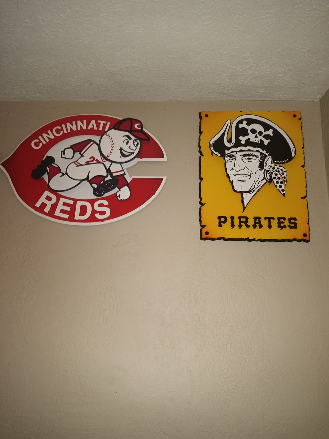 Customer photo review of Oakland A's 1968 "The Swingin' A's" 3D Metal Wall Art