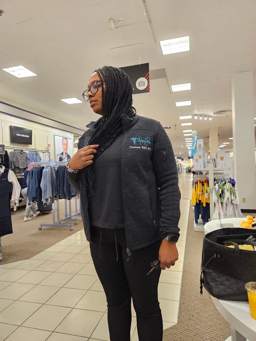 Customer photo review of L151 | Port Authority® Ladies Accord Microfleece Jacket
