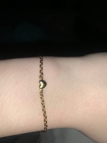 Customer photo review of Hopeless Romantic Bracelet - Gold