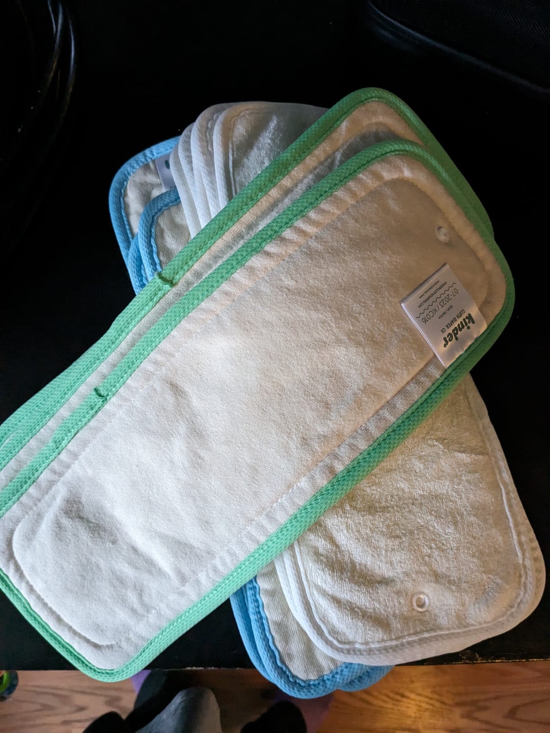 Customer photo review of 6-Layer Bamboo Hemp Cotton Insert
