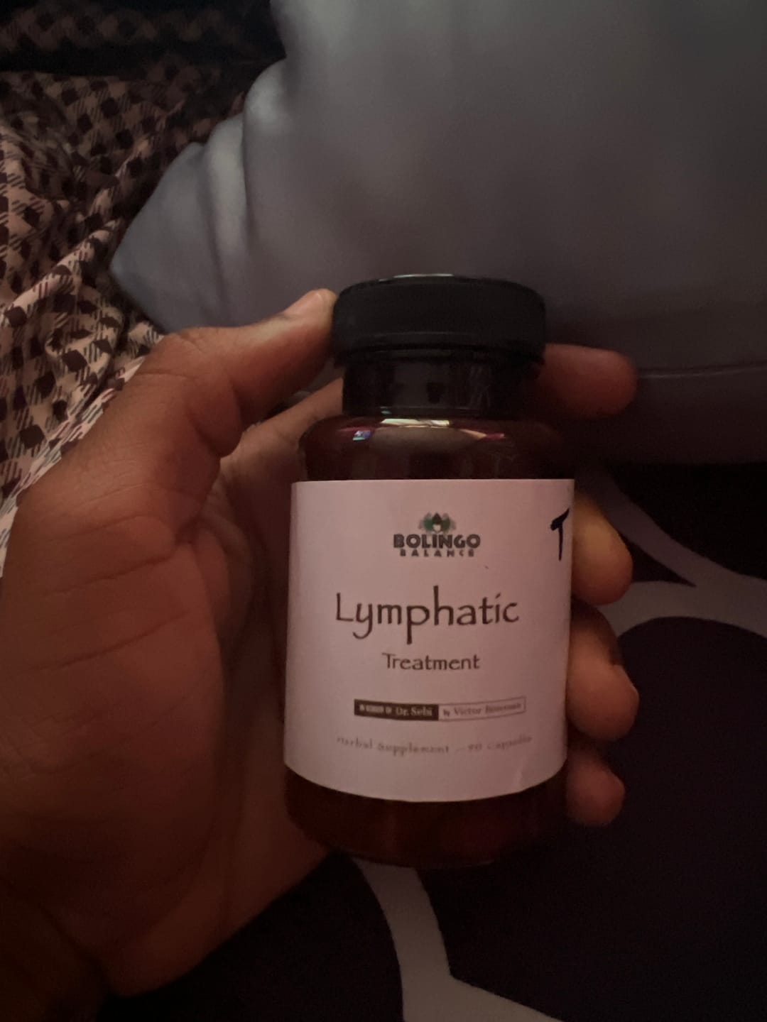 Customer photo review of LYMPHATIC CAPSULES