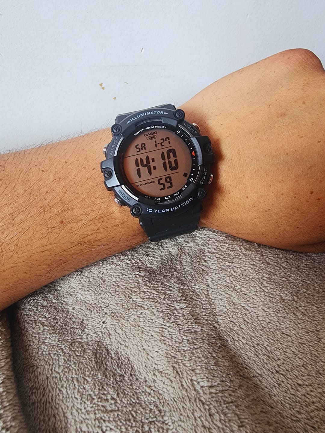 Customer photo review of Reloj Casio Vintage AE-1500WH-1AVDF Negro