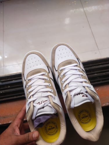 Customer photo review of AUSTIN Beige Men's casual sneaker