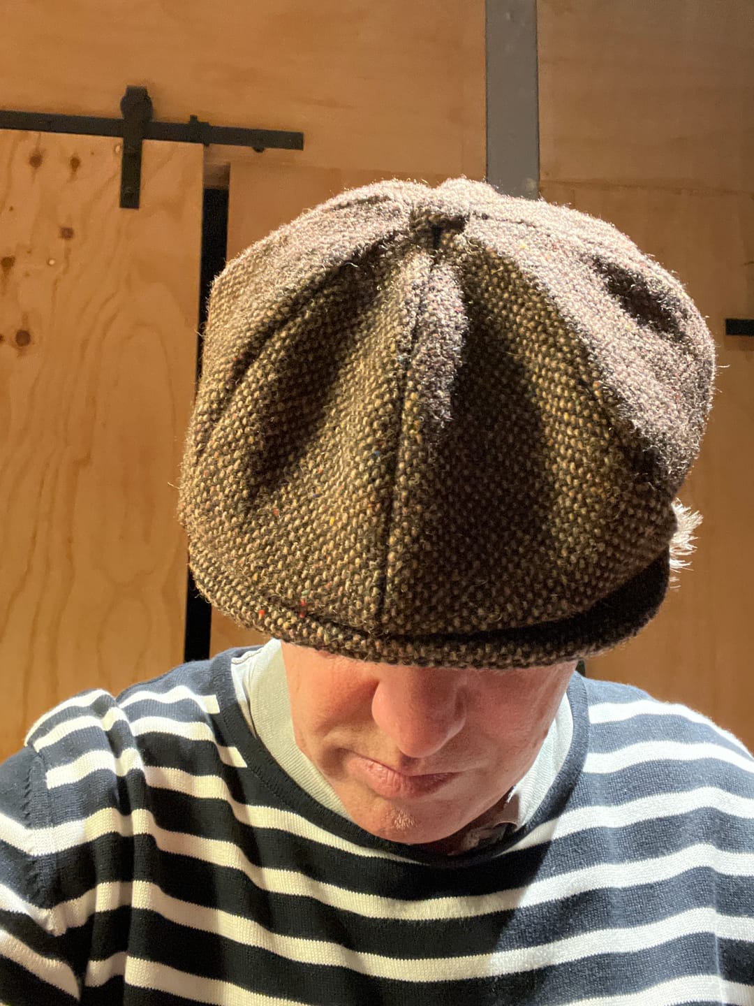 Customer photo review of Connery Cap Tweed
