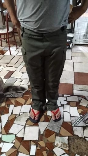 Customer photo review of Pantalon Tactique Ultra Résistant pour hommes (+Ceinture Offerte)