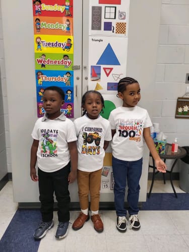 Customer photo review of I CRUSHED 100 DAYS DTF Transfer