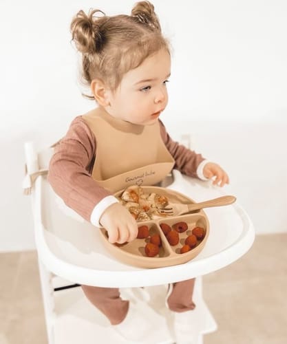 Customer photo review of Gourmet Bubs 8 Piece Feeding Set - Nude
