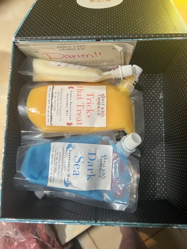 Customer photo review of Squeezable Wax