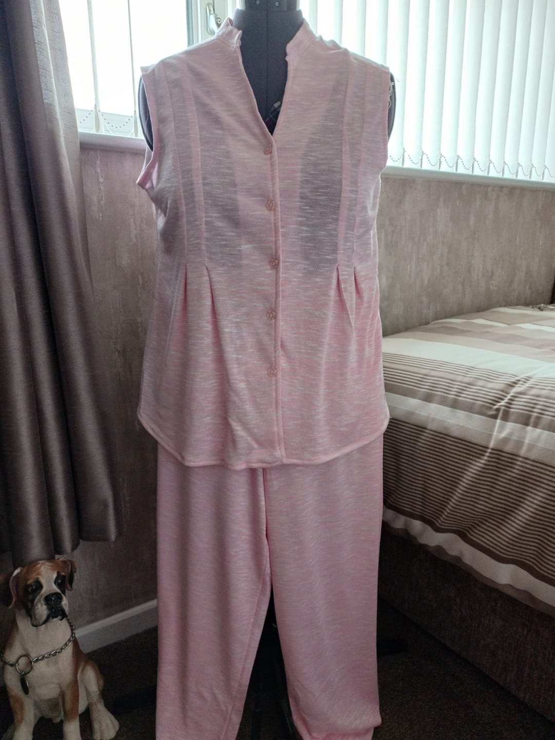 Customer photo review of Melange Jersey Fabric