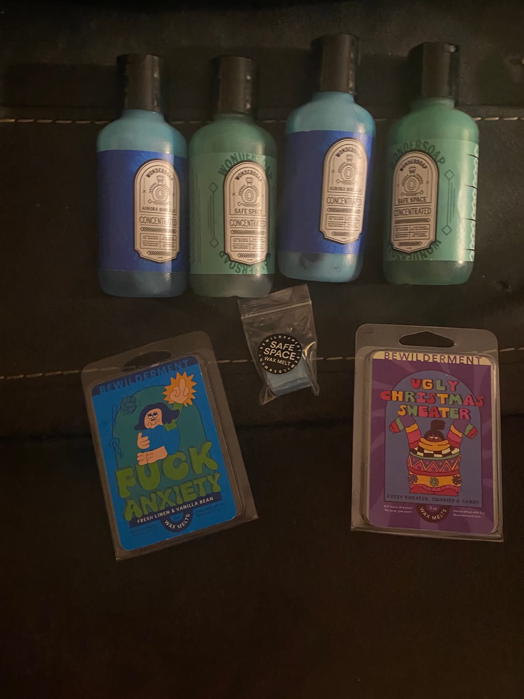 Customer photo review of Fork Anxiety Wax Melts