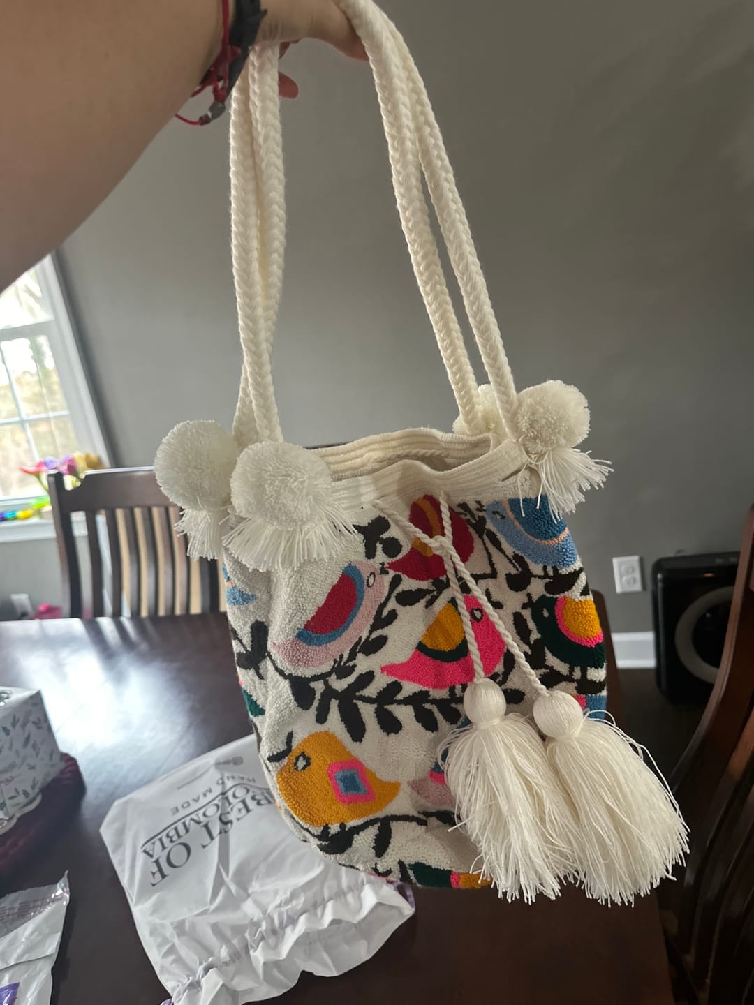 Customer photo review of Friendship woven Bracelet