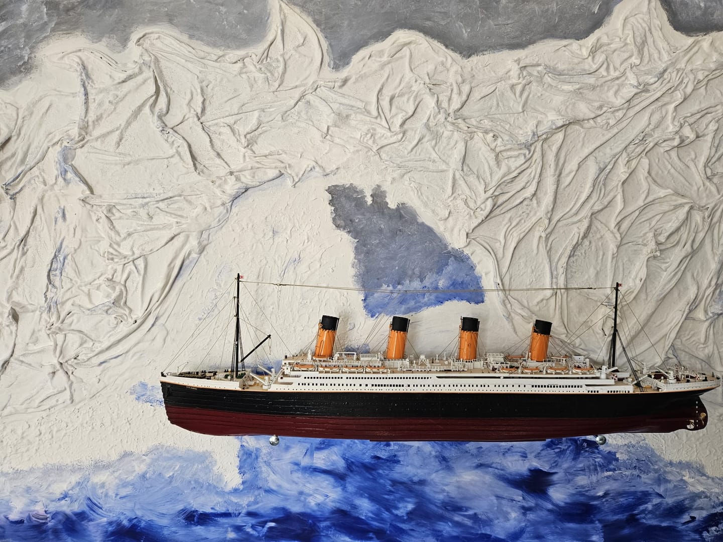 Customer photo review of Maqueta Barco Titanic