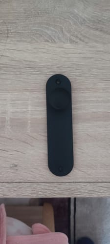 Customer photo review of Pomo de armario de 125x32mm modelo 1102 acabado negro