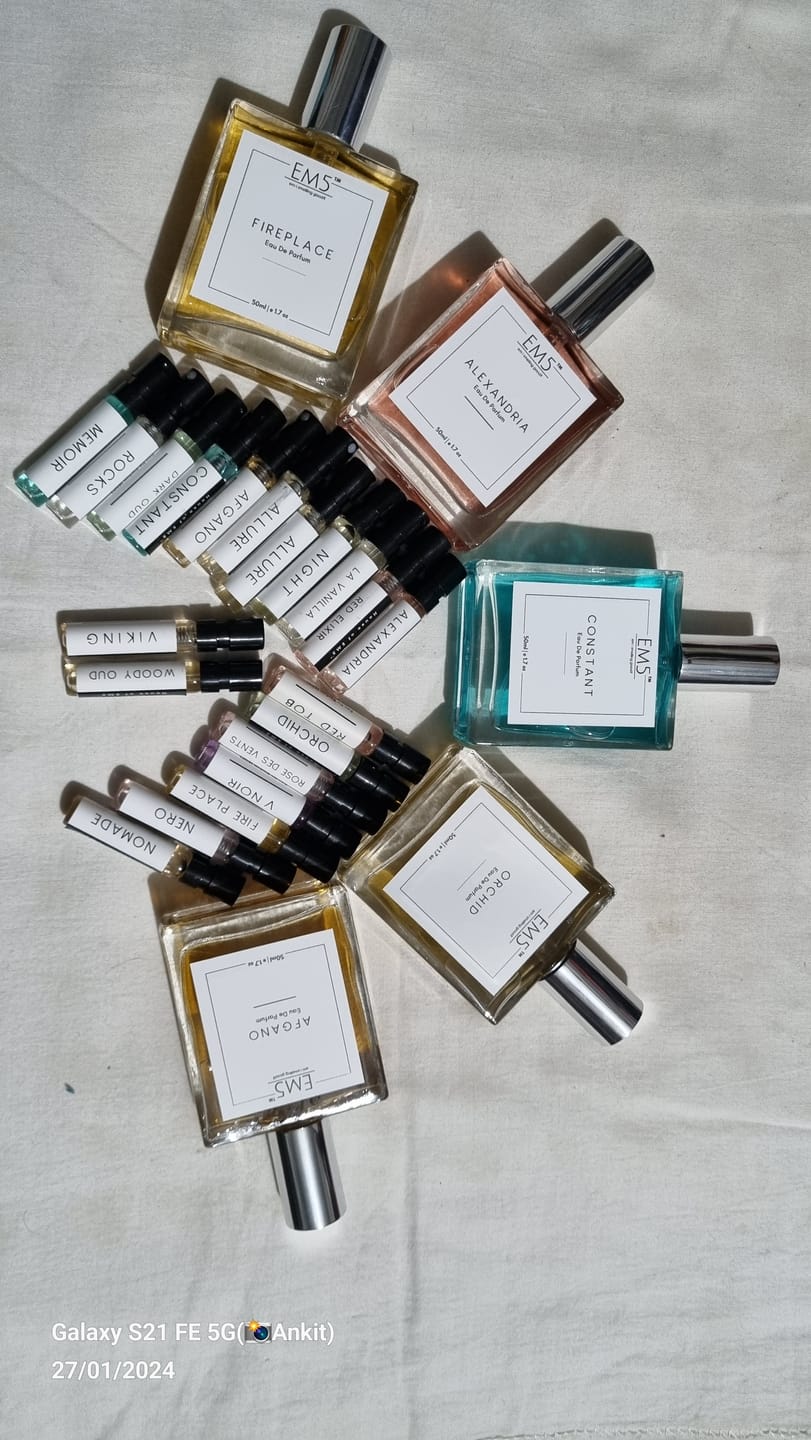 Customer photo review of EM5™ Afgano Perfume for Men | Strong and Long Lasting | Amber Smoky Oud | Luxury Gift for Men | 50 ml Perfume Spray