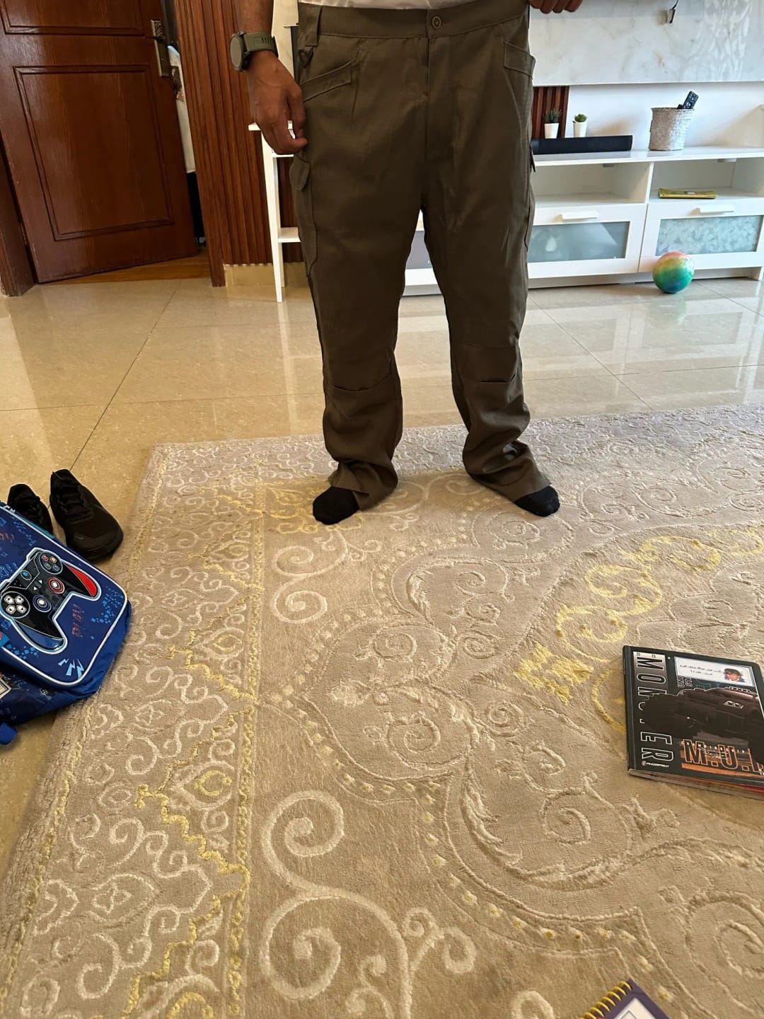Customer photo review of Pantalon Tactique Ultra Résistant pour hommes (+Ceinture Offerte)