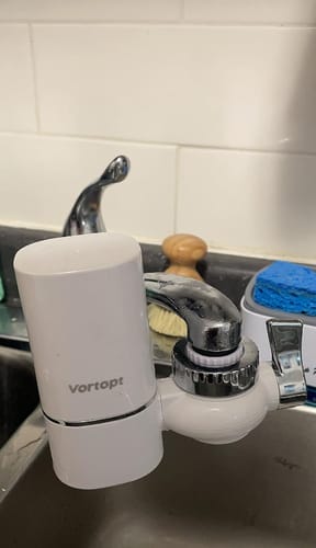 Customer photo review of Faucet Filter