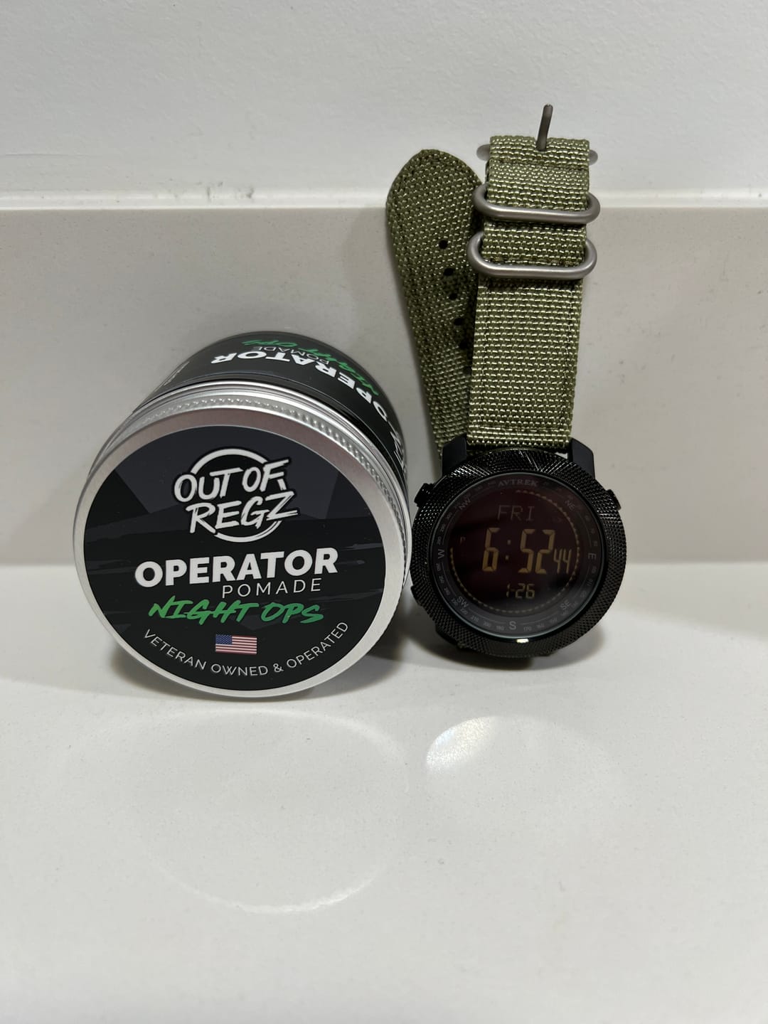 Customer photo review of Night Ops Operator Pomade