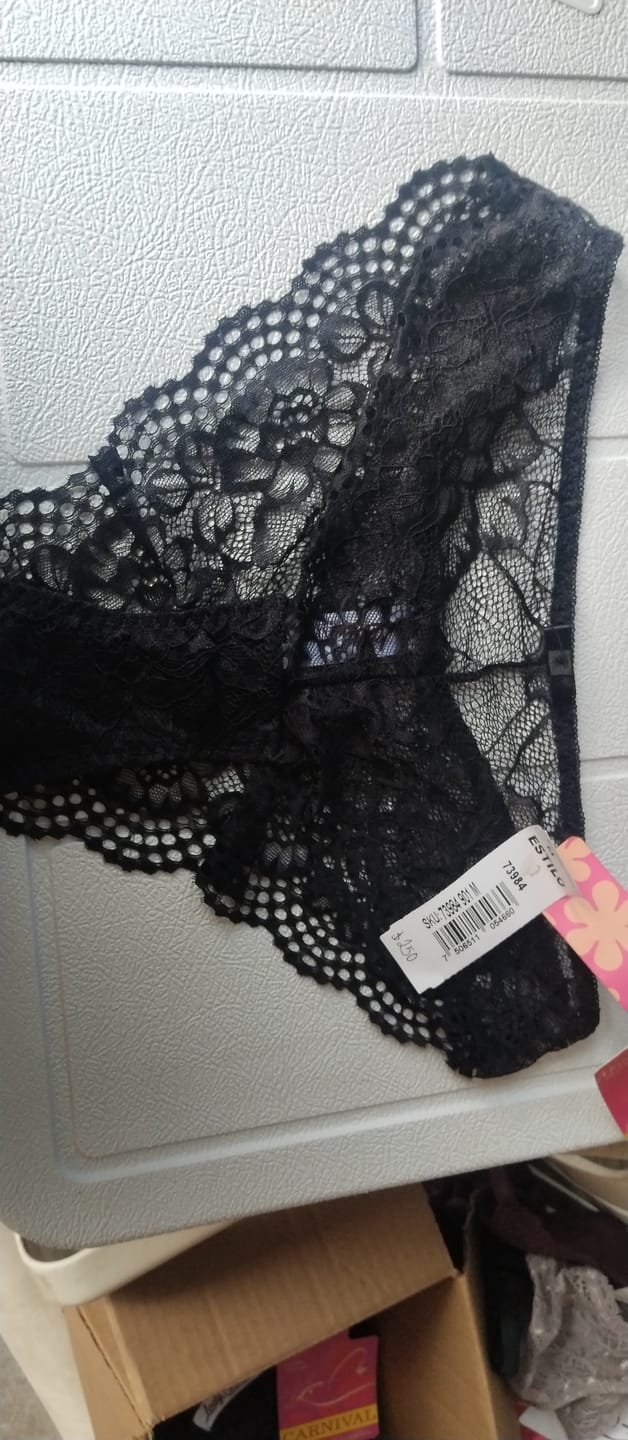 Customer photo review of Pantie coordinable de encaje 64432 Lady Carnival