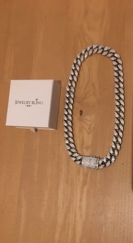 Customer photo review of CUBAN BLING. - 20MM OR BLANC