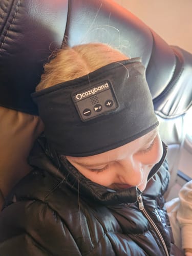 Customer photo review of CozyBand Wireless Headphones