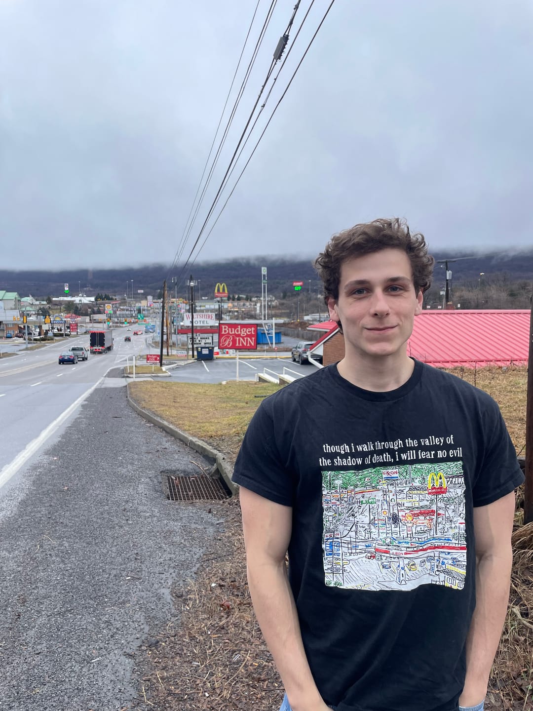 Customer photo review of FEAR NO EVIL TEE