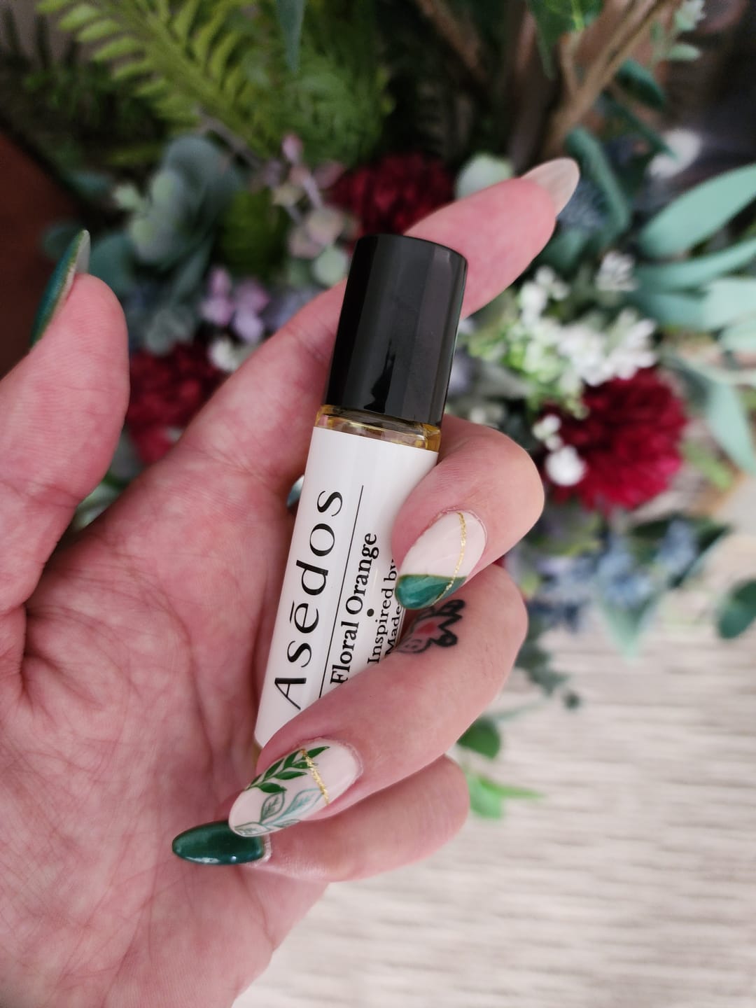 Customer photo review of FLORAL ORANGE PERFUME OIL
