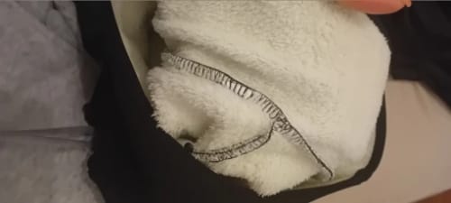 Customer photo review of Fleece Leggings