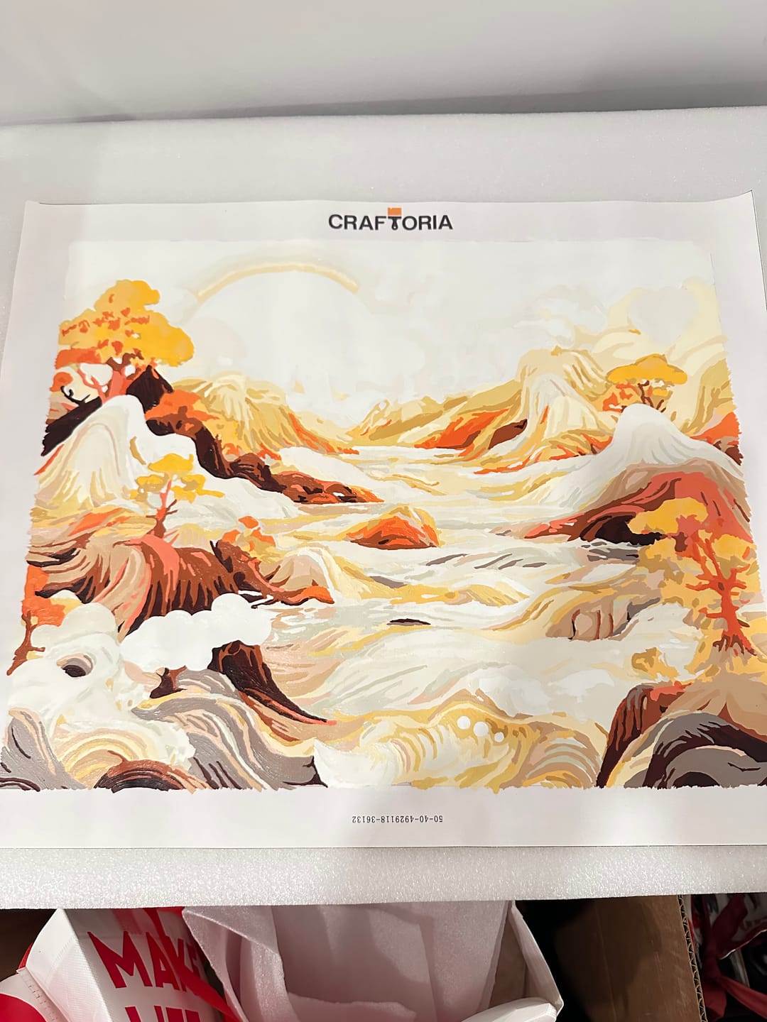 Customer photo review of Abstract Mountain Harmony