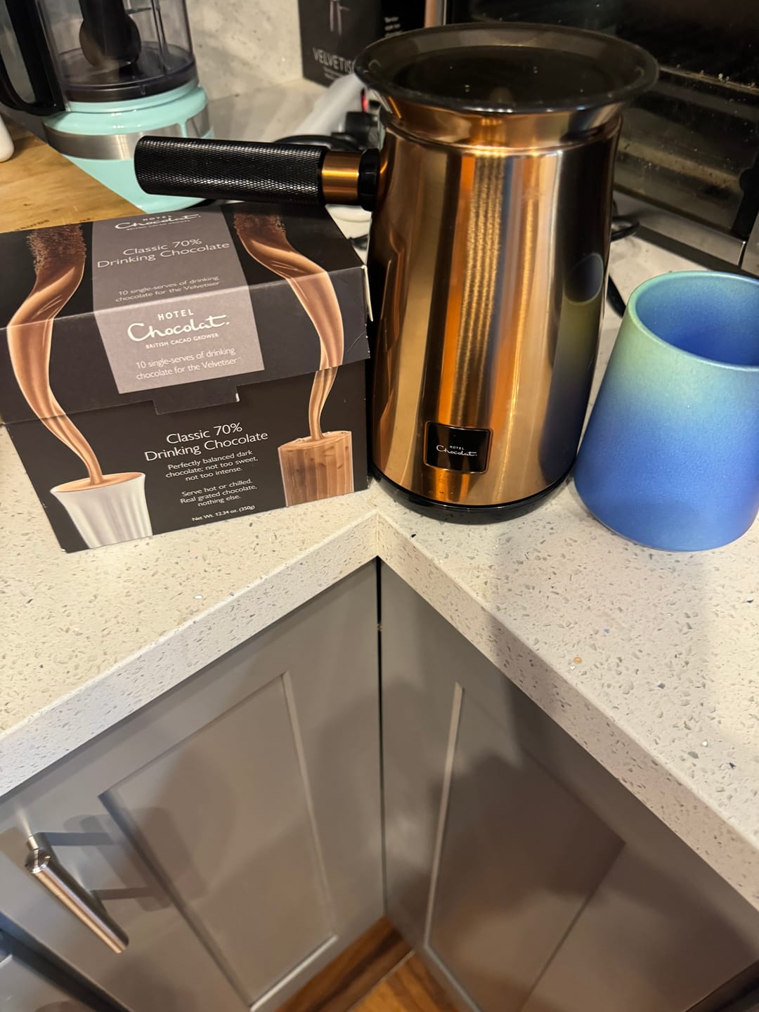 Customer photo review of Salted Caramel Hot Chocolate Flakes
